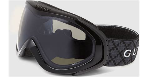 black gucci ski goggles|More.